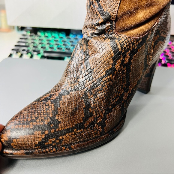 Wonders Repite Marron Vemesis Camel Dream leather Knee length Boots women eu 37 - Picture 8 of 14